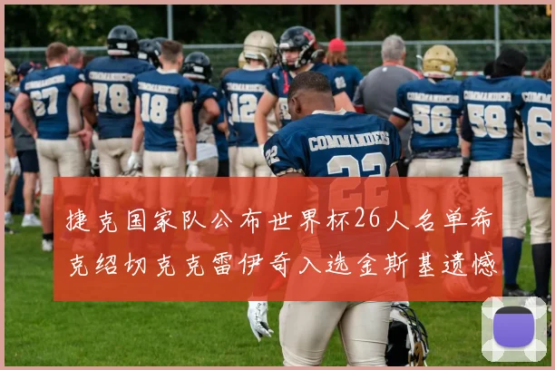 捷克国家队公布世界杯26人名单希克绍切克克雷伊奇入选金斯基遗憾落选